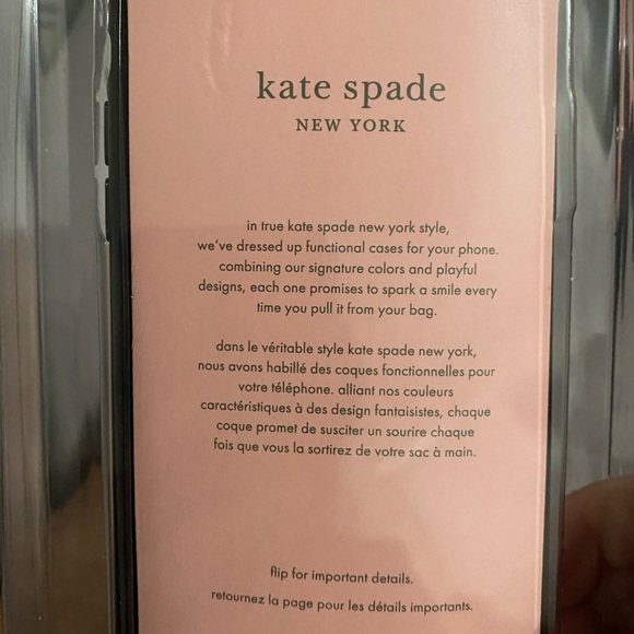 Kate Spade Iphone 11 Pro Max Comold Case with Ring stand - Picture 2 of 7